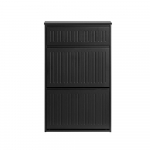 Jalatsikapp sahtliga 26 x 100 x 61 cm must E1 MDF