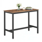 Baarilaud 120x60x90 cm pruun puit ja teras