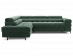 Diivan Ferucce 276x200x93 cm Tume Roheline