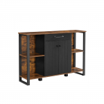 Retro kummut 120 x 30 x 80 cm pruun
