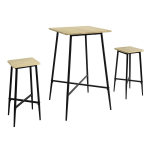 S&ouml;&ouml;gilaud ja toolid komplekt 60x96 cm