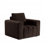 Tugitool Lazaro 1F 108x90x85 cm Tumepruun