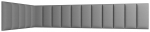 Polsterdatud Seinapaneel Quadratta 100x220x50 100x220x50 cm Hall