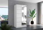 Garderoob ORLANDO 100 100x200x58 cm Valge