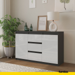 Elutoa kummut Mikel 75x120x35 cm valge