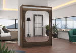 Riidekapp CLEVER 150 150x200x58 Choco