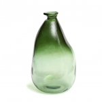 Klaasist vaas Shudi 21 x 36 cm roheline