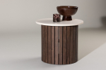 Visings&ouml; &uuml;mar abilaud 52 cm beež MDF ja teras