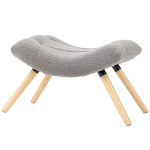 Taburet 67x45x38 cm helehall pehme jalatugi koju
