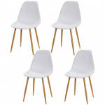 S&ouml;&ouml;gilaua toolid 4 tk 45x52x85 valge