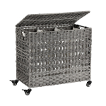 Punutud pesukorv 66x36x60cm hall