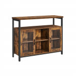 Retro kummut 100x35x80 cm tumepruun