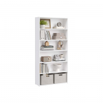 Avatud riiul 24x80x160.7 cm Pilvevalge