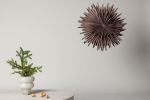 Rippvalgusti S&auml;len 60 cm hall t&auml;hekujuline paberlamp