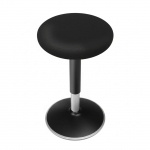 Reguleeritav taburet 50x33 cm must 360&deg; p&ouml;&ouml;rlev