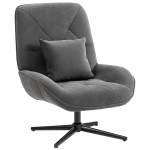 Tugitool 72 &times; 92 &times; 96 cm tumehall &scaron;enillpolster 360&deg;