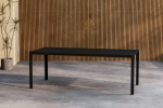 S&ouml;&ouml;gilaud Giardini 200x90x72 cm must alumiinium aeda