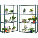 Lillealus 2 tk 70x27x110 cm Roheline