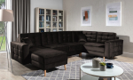 Nurgam&ouml;&ouml;bel Asgard U 326x202x93 cm Tumepruun