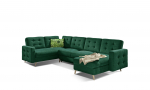 Nurgam&ouml;&ouml;bel Asgard U 326x202x93 cm Tumehall roheline