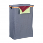 Pesukorv kaanega 75 x 54 x 34 cm hall 105 L bambus