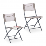 Kokkupandav aiatool 85 x 47 x 60 cm pruun 2 tk 120 kg