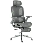Ergonoomiline kontoritool 67x74x113 132 cm hall v&otilde;rguga