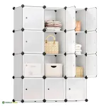 Jalatsikapp 12 tk valge ustega 93 x 31 x 123 cm