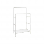 Riidestange valge 84 x 44 x 154 cm