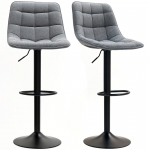 Baaritoolid 47 &times; 53 &times; 96 117 cm tumehall 2 tk komplekt