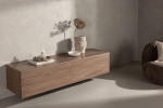 Frihamn TV-alus seinale 160 x 35 cm p&auml;hkel MDF
