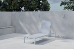 Lamamistool Copacabana 60x120 cm helesinine reguleeritav