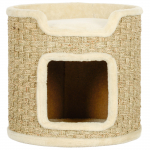 Kassi kraapimisvann 38 x 37 cm sisal khaki-beež