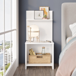 K&otilde;rge &ouml;&ouml;kapp 90cm valge