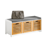 Esikupink panipaigaga 105 cm MDF bambus ja 120 kg