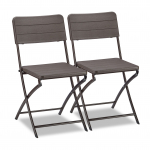 Aiatoolide komplekt 82 x 43,5 x 47 cm pruun 2 tk