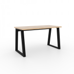 Kirjutuslaud IWO 135x75.2x65 cm Must