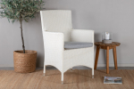 Malin Karmstol aiatoolid 2 tk valge 65 &times; 58 &times; 92 cm