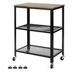 Serveerimislaud ratastel must hall