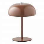 Laualamp Margate pruun laetav LED metallist 18 cm