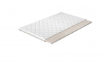 Madratsikate Topper Latex 160x4x200 cm Valge