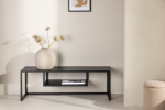 TV alus Riverside 120x40 cm must terasest 20 kg