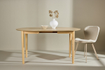 Pikendatav s&ouml;&ouml;gilaud Gilda l&auml;bim&otilde;&otilde;t 110+40 cm MDF ja kummipuu