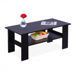 Kohvilaud 53,5 x 100 x 50 cm alumise riiuliga elutuppa