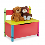 Laste hoiupink 54,5 x 60 x 35 cm punane MDF