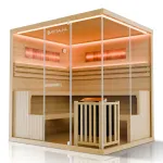 Artsauna Vantaa saun 200 x 160 cm 8 kW ja RGB LED