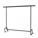 Tugev riidestange 45 x 160-200 x 163 mattmust