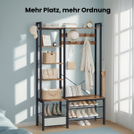 Esiku nagi 40 x 120 x 190 cm vintage pruun