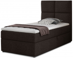 Voodi Rivia 90x200 90x108x209 cm Tumepruun