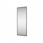 Dekoratiivne Peegel Aruba 175x65 cm Must
